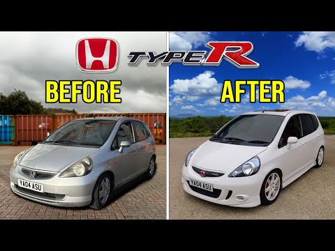 I BUILT A HONDA JAZZ TYPE R - FULL BUILD