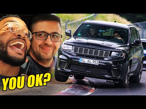 INSANE 707hp Jeep Trackhawk Made Him LOSE HIS MIND!🤯🤣