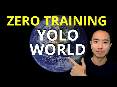 YOLO World Object Detection without Training (Zero Shot Object Detection)