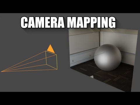 Blender 2.8 Camera mapping (projection) tutorial (how to make photo 3d)