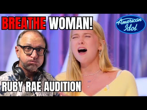 Vocal Coach Reacts: RUBY RAE absolutely slays "Vampire" (Olivia Rodrigo) - American Idol Audition