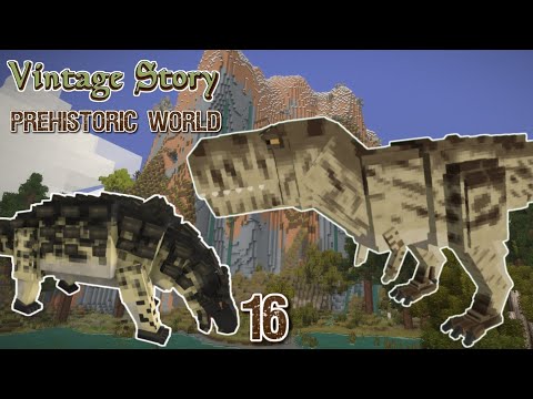 EP16 FIREARMS BLOW UP IN MY FACE! - Vintage Story Prehistoric World