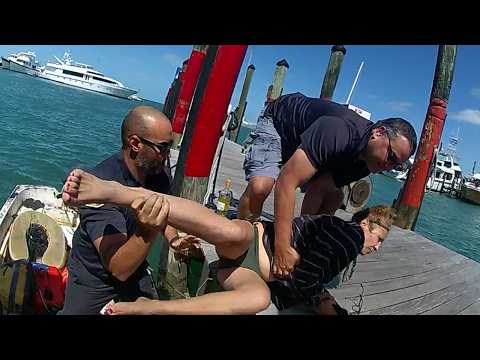 Woman Arrested After Smoking Near Marina's Fuel Dock