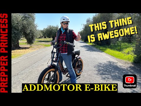 Addmotor SOLETAN M-66X Ebike - THE COOLEST E-BIKE THAT RIDES LIKE A SCOOTER!
