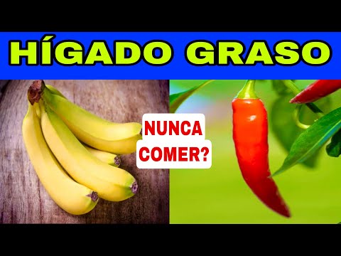 6 ALIMENTOS PROHIBIDOS para el HÍGADO GRASO y los 5 MEJORES para la ESTEATOSIS HEPÁTICA