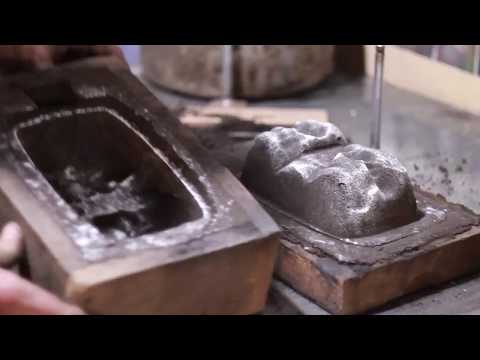 Форма для литья металла. Изготовление. Простой и дешевый способ.