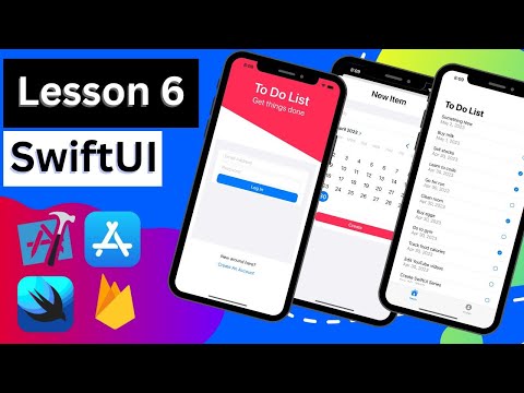 Lesson 6: Creating Users – SwiftUI To Do List