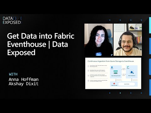 Get Data into Fabric Eventhouse | Data Exposed