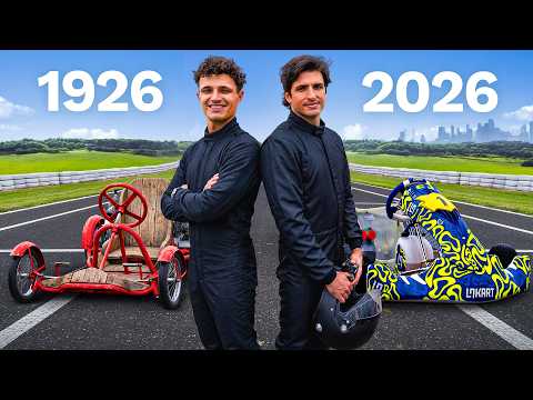 F1 Drivers Race 100 Years of Go Karts