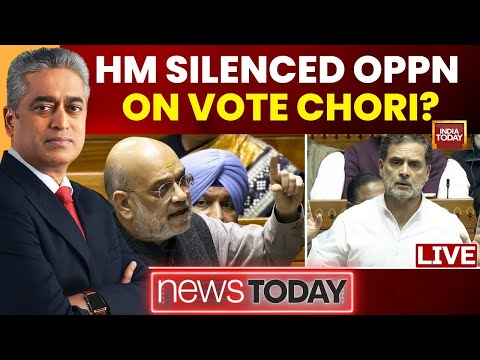 News Today With Rajdeep Sardesai | Amit Shah Fires Back At Rahul Gandhi | Indigo Flights Chaos