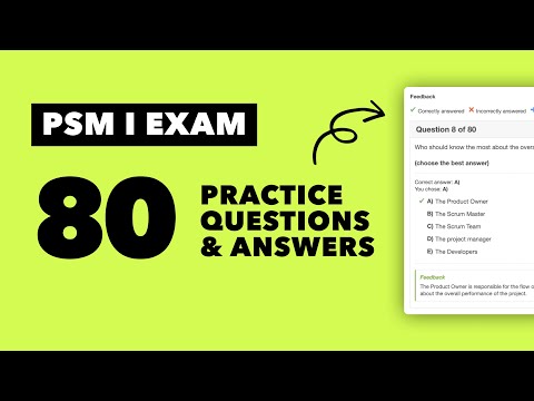2025 PSM I Practice Questions by ScrumPrep