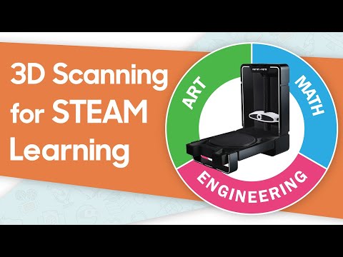 The Best 3D Scanner For School - STEAM learning with Matter and Form 3D Scanners