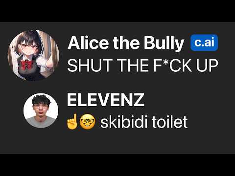 Character.ai But I Bully Every Bully To Insanity