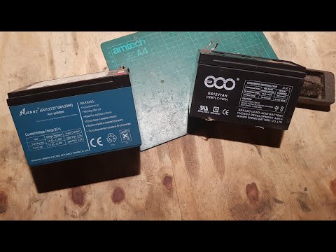 HOW TO REVIVE DEAD 6V, 12V BATTERIES THAT WON'T CHARGE