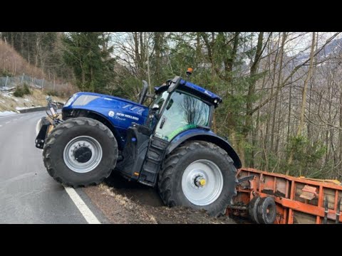 You Have to See This Professional Vs Fool. Crazy Moments of Tractors Accident in the Field