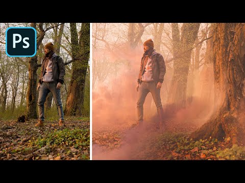 СУПЕР РЕАЛИСТИЧНЫЙ ДЫМ в Фотошопе!