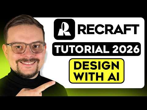 Recraft Tutorial - 2025 | Where AI meets Artistry | How to Use Recraft