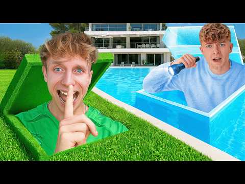 4 GEHEIME Räume in EINER FARBE gebaut!