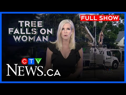 Almonte, Ont. woman struck by falling tree | CTV News Ottawa at Six for Tuesday, July 8, 2025