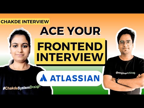 Atlassian Senior Frontend Interview Experience | Chakde Interviews ⚡️
