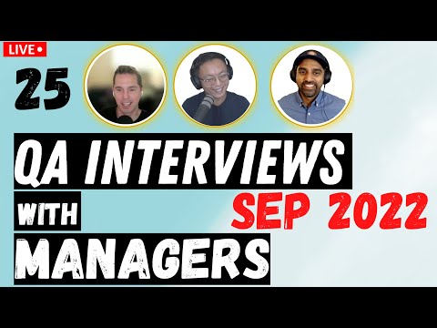 QA Mock Interview with Hiring Managers from Tech Companies