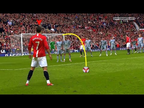 The Day Cristiano Ronaldo Score Two Free Kick In One Match