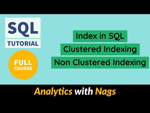 Clustered | Non Clustered Index in SQL Server | SQL Full Course | SQL Tutorial For Beginners (11/11)