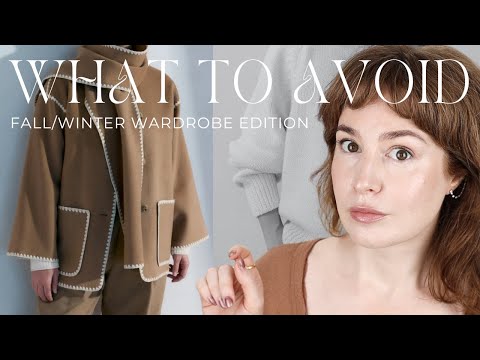 5 things I'd avoid when shopping for a fall/winter wardrobe (and what I'd do instead!)