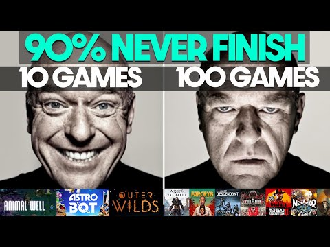 Why 90% Of Gamers Never Finish Games - Analysis Paralysis, The Choice Paradox & 12 Proven Solutions