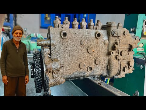 Amazing Restoration! Old Diesel Pump Completely Rebuilt Like Brand New