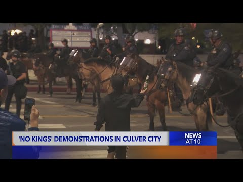 Thousands attend 'No Kings' rallies across SoCal