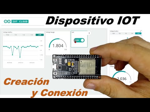 Arduino IoT Cloud and ESP32 / Visualize and Control Variables from the Internet