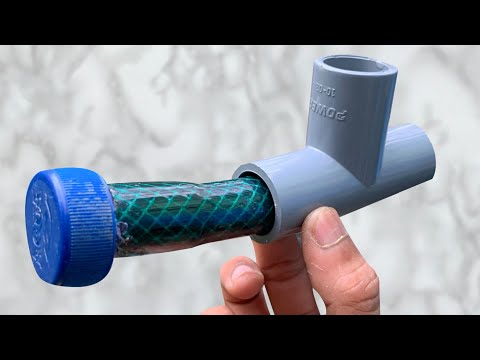 SAVE COST! Surely You Won't Be Buying A Faucet Again After Seeing This Brilliant PVC Project Idea