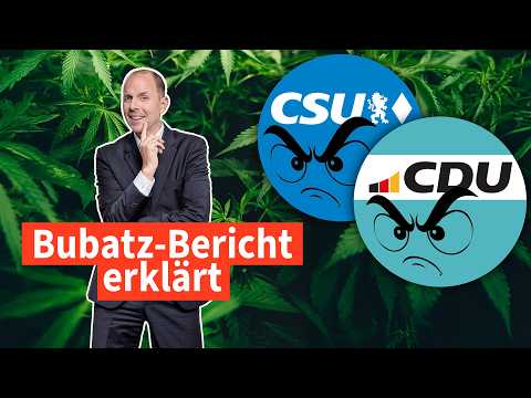 Droht Cannabis-Aus? Union verdreht brandaktuellen Bericht! | Anwalt Christian Solmecke