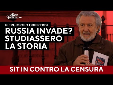 Odifreddi slams censorship: "Russia, an invading country? They don't even know its history."