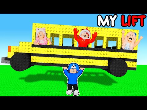 Reaching UNLIMITED STRENGTH In Roblox Lift Everything…