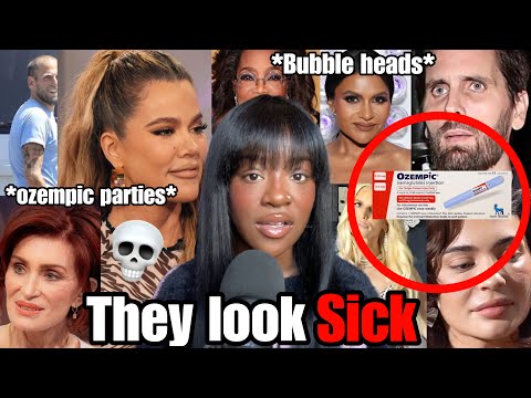 OZEMPIC is making CELEBRITIES look SICKLY… (they look like skeletons💀)