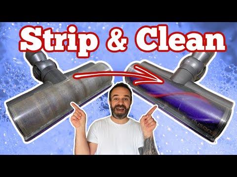 How to Take Apart and Clean DYSON Floor Head V7 V8 V10 Cordless