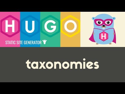 Taxonomies | Hugo - Static Site Generator | Tutorial 10