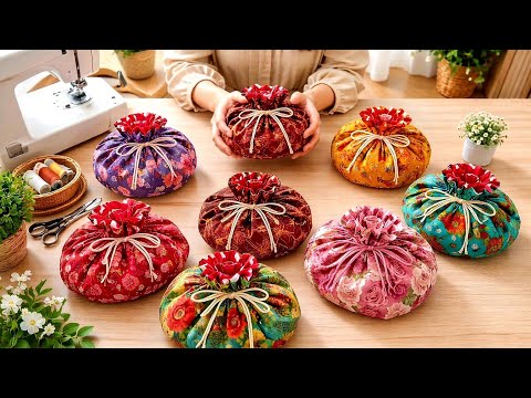 15 Minutes Cute and Incredibly Easy Gift Sewing Idea 🎁 Special Gift Sewing Idea 🛍