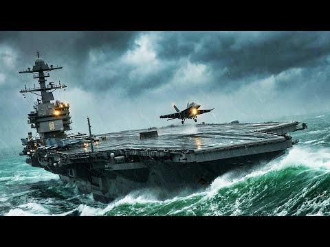 Why The US Navy Launches Billion-Dollar Jets Into 'Unsurvivable' Storms
