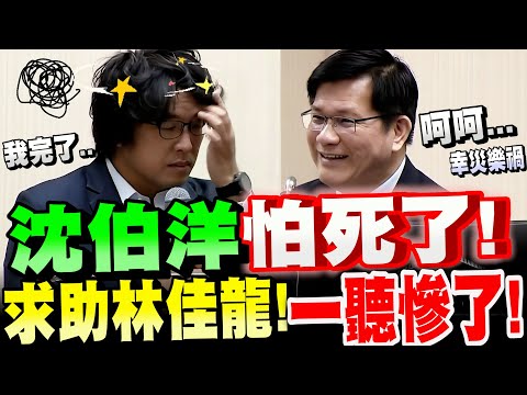 【全字幕】笑死！沈伯洋被大陸立案調查～怕死了！求助林佳龍！不問還好～一問慘了！立法院質詢　外交部長林佳龍 #通緝#缺席審判