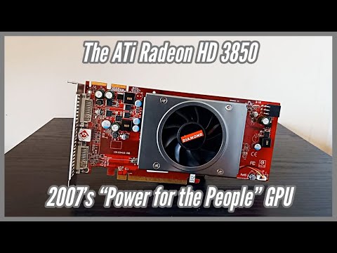 The Radeon HD 3850: Power for the People in 2007