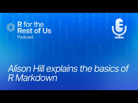 Benefits of using R Markdown | Alison Hill