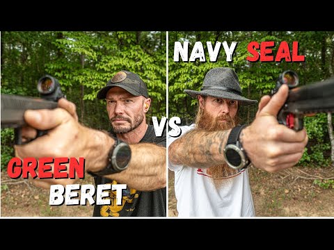 Green Beret Vs. Navy SEAL | Who Is A Better Shooter?