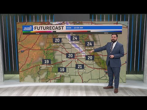 Winter returns with a snow chance Sunday