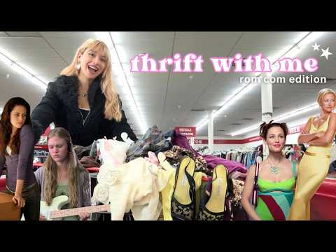 THRIFTING ROM COM OUTFITS (bc they have better style than me)