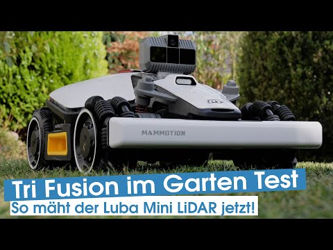 Mammotion Luba Mini LiDAR in practical testing: Tri-Fusion explained, app shown & my settings!