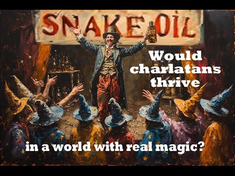 In a world with real magic, would there be less superstition?