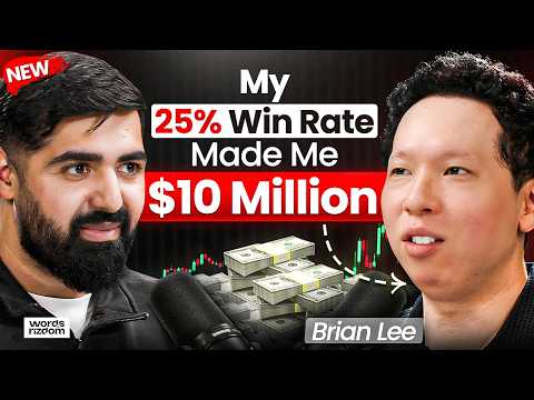 Pro-Gamer Turned 8 FIGURE Trader: 25% Win Rate Strategy That Made OVER $10M+